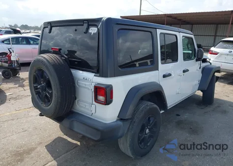2019 Jeep Wrangler Unlimited Sport S 4X4 из США, поврежденный, VIN 1C4HJXDG4KW635965